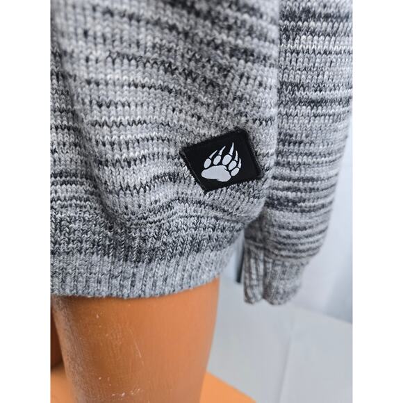 Duluth Alaskan Hardgear‎ Wateroff Merino Wool Sweater Mens XL Gray Heather Knit - Picture 5 of 14